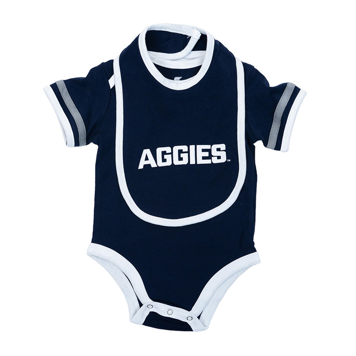Infant Utah State Aggies Onesie With Bib